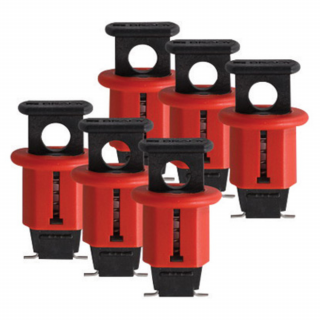 Brady Red Glass-Reinforced Nylon Pin Out Standard Lockout Device